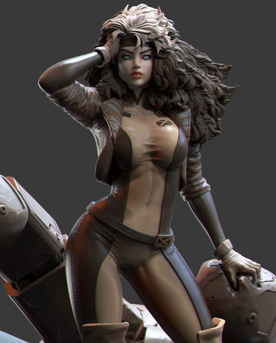 0490 Rogue - X-men  (1443) - STL 3D Print Files