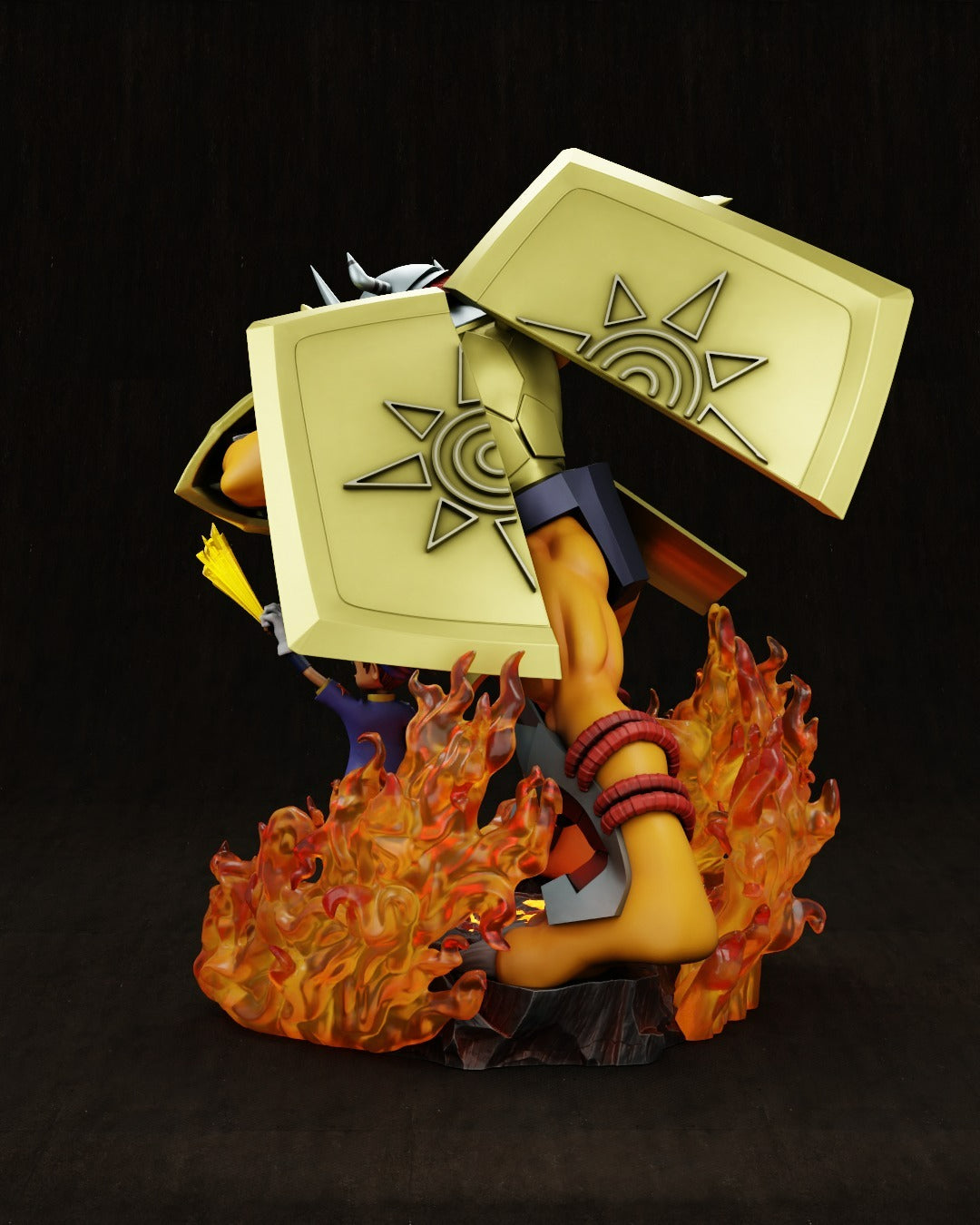 0542 Tai and WarGreymon - Digimon (3039) - STL 3D Print Files