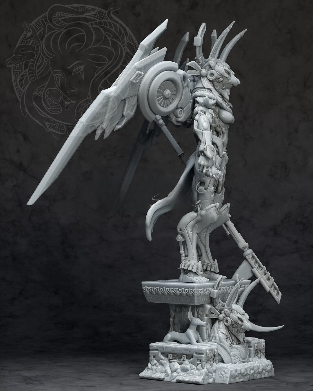 0685 MECHA ANUBIS - STL 3D Print Files
