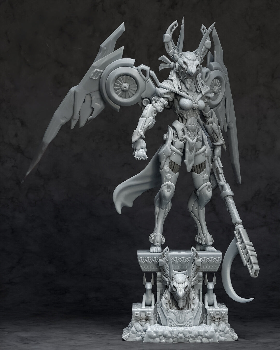 0685 MECHA ANUBIS - STL 3D Print Files