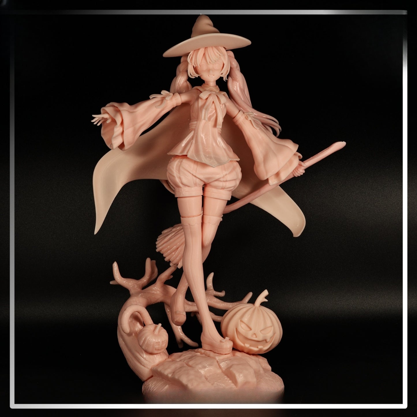 1590 Pumpkin Miku - STL 3D Print Files