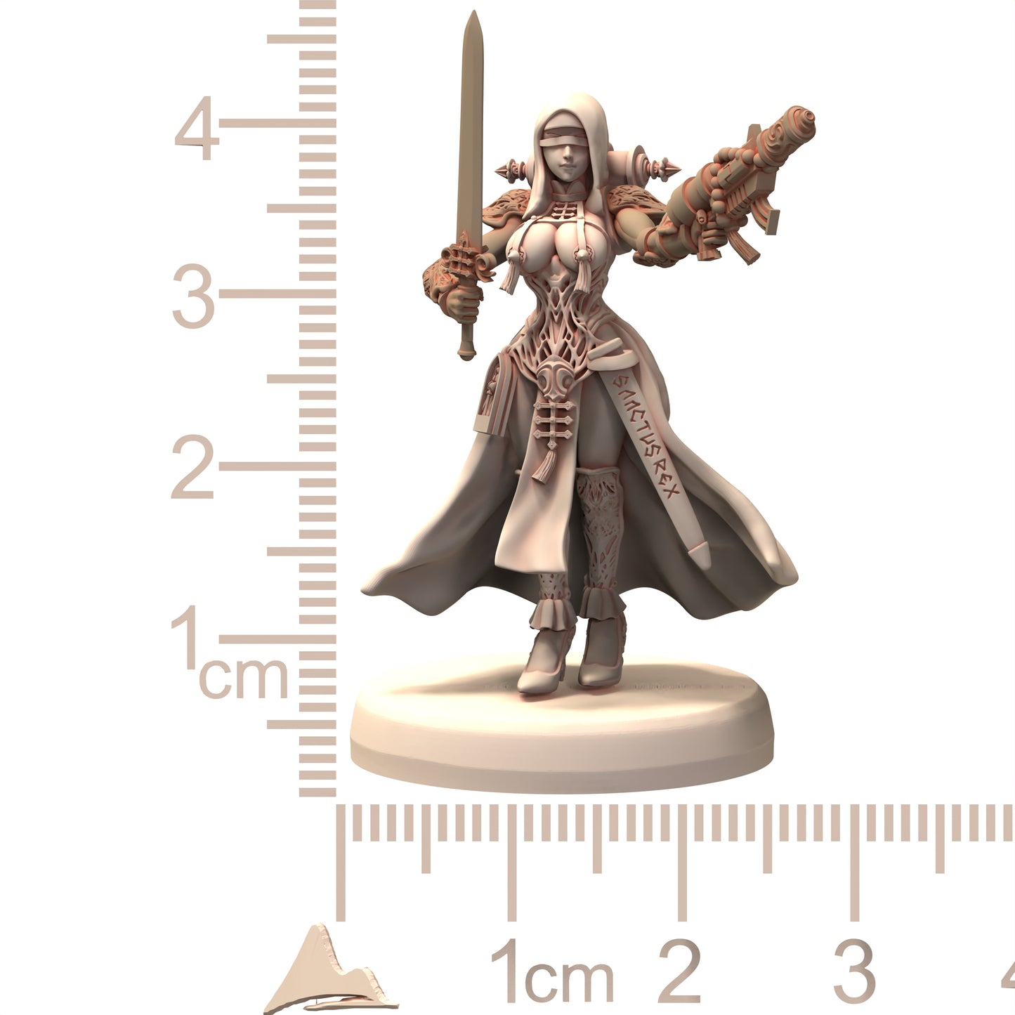0608 Balthazar Sexy Battle Nuns Balthazar Matrons Sisterhood Sorority - STL 3D Print Files