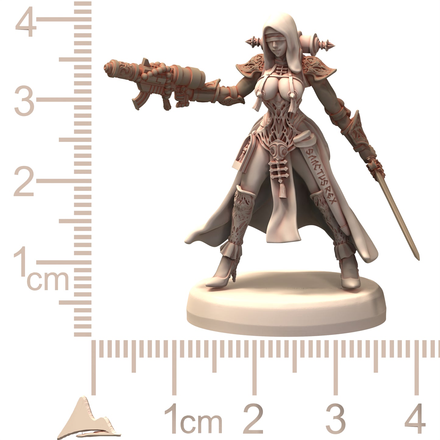 0608 Balthazar Sexy Battle Nuns Balthazar Matrons Sisterhood Sorority - STL 3D Print Files
