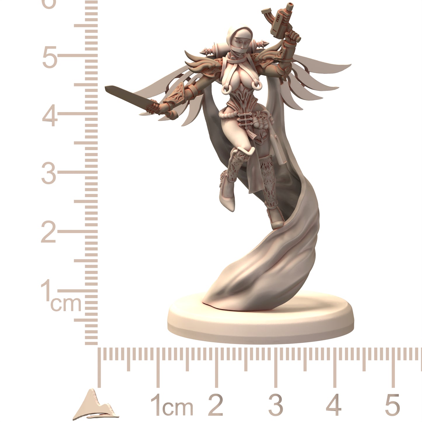0608 Balthazar Sexy Battle Nuns Balthazar Matrons Sisterhood Sorority - STL 3D Print Files