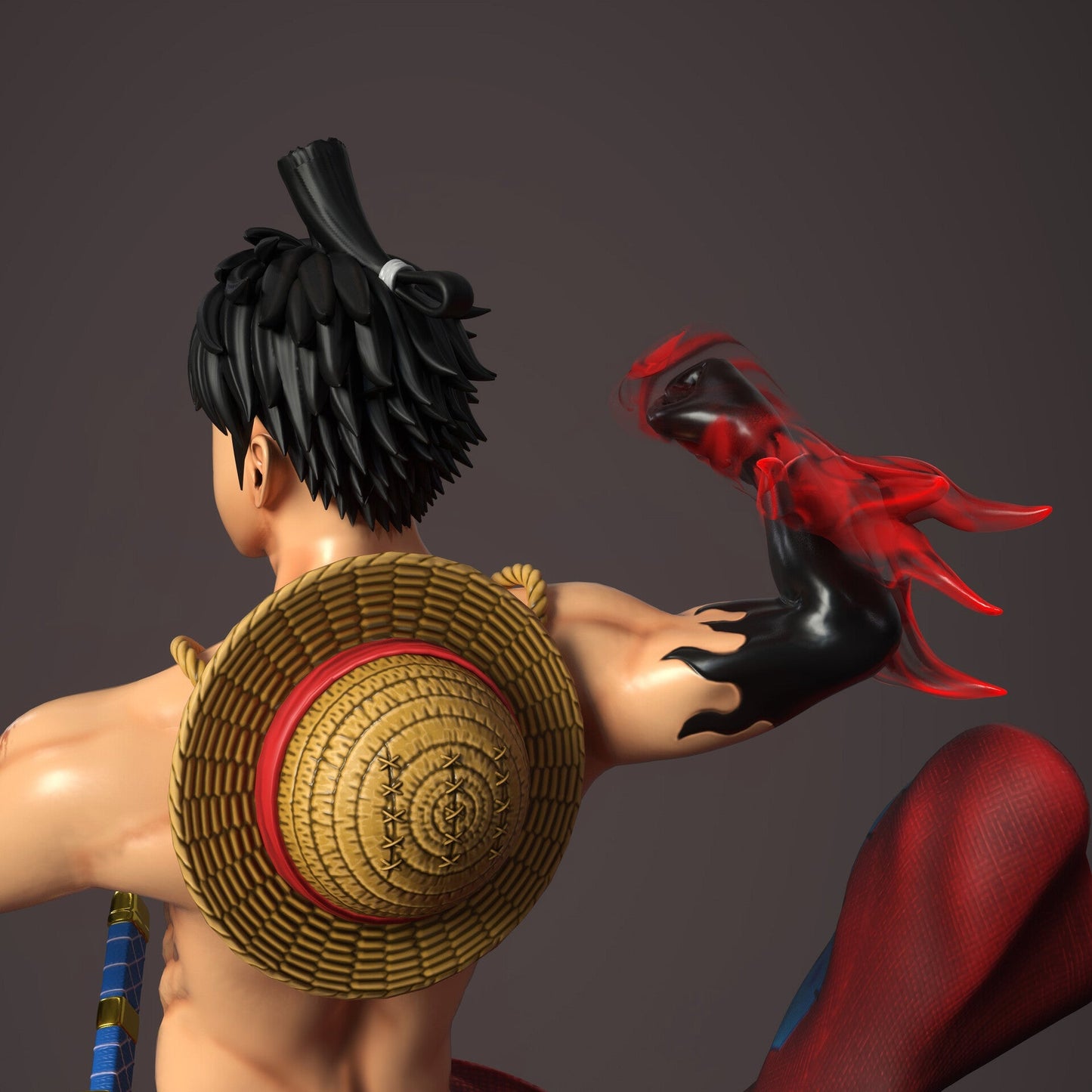 0147 Monkey D. Luffy vs Kaido - One Piece - STL 3D Print Files