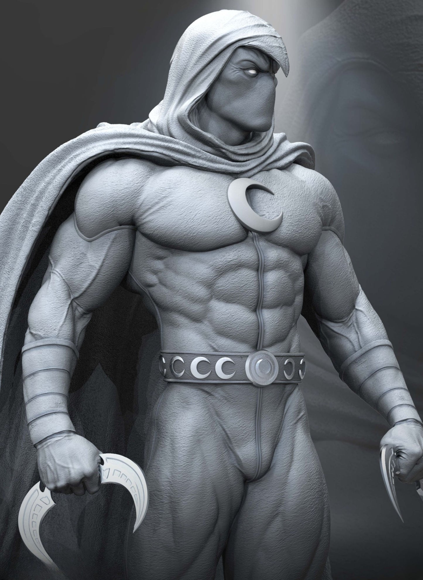 0322 Moon Knight - STL 3D Print Files