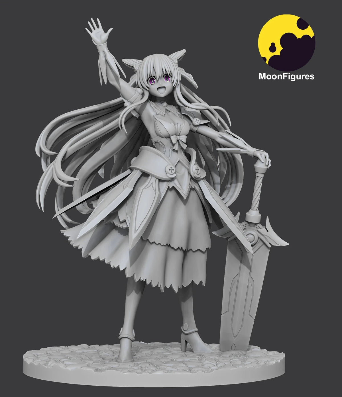 1944 TookaYatogami_Date A Live - STL 3D Print Files