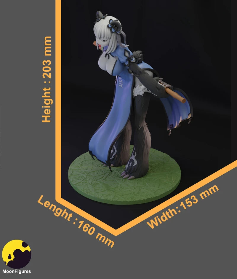 1863 Ren Xiongmao_Monster Girl Encyclopedia - STL 3D Print Files