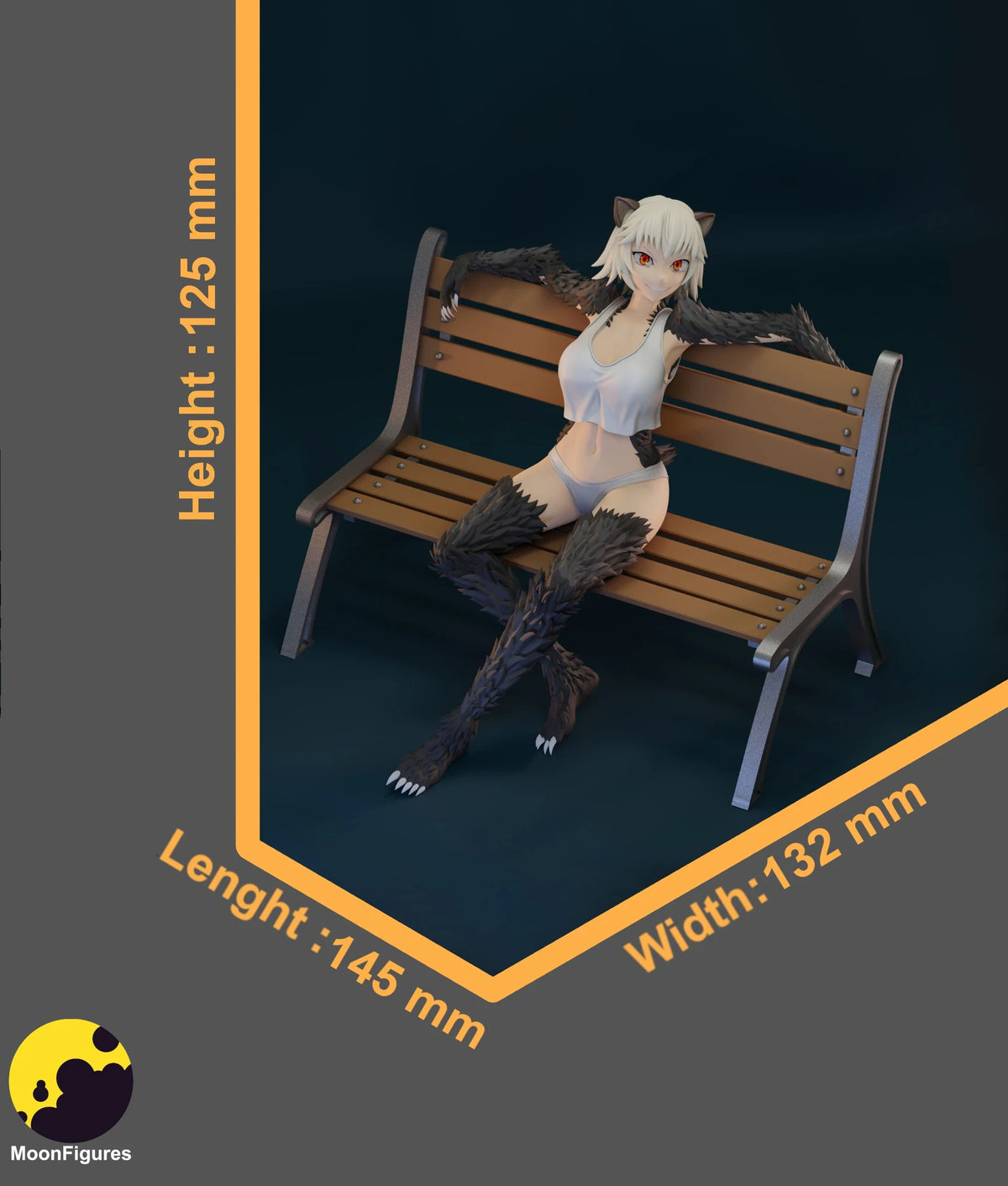 1864 Hitomi Uzaki_Killing Bites - STL 3D Print Files