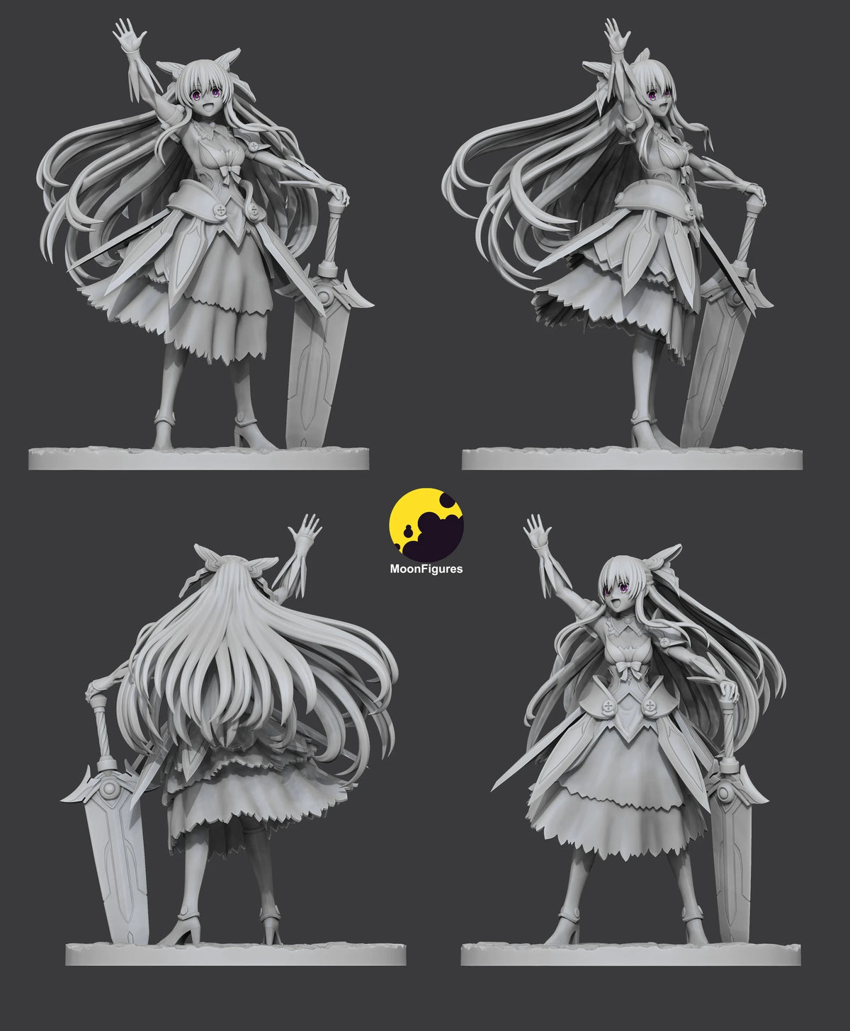 1944 TookaYatogami_Date A Live - STL 3D Print Files