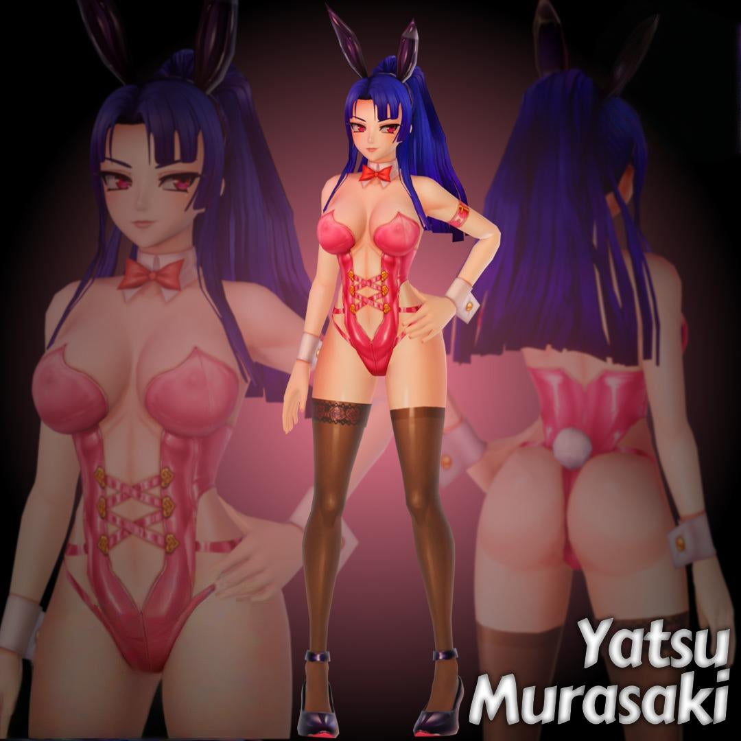 1821 Yatsu Murasaki_Action Taimanin - STL 3D Print Files