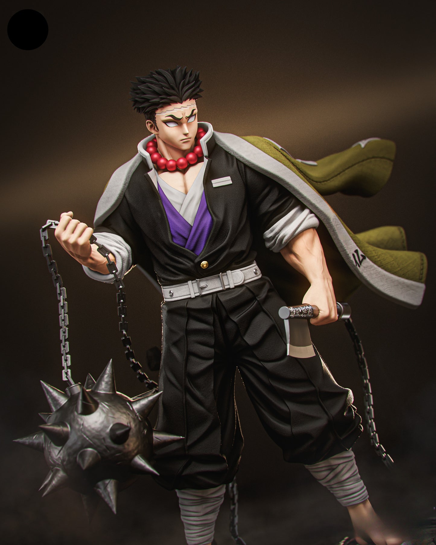 1306 Gyomei Himejima_Demon Slayer - STL 3D Print Files