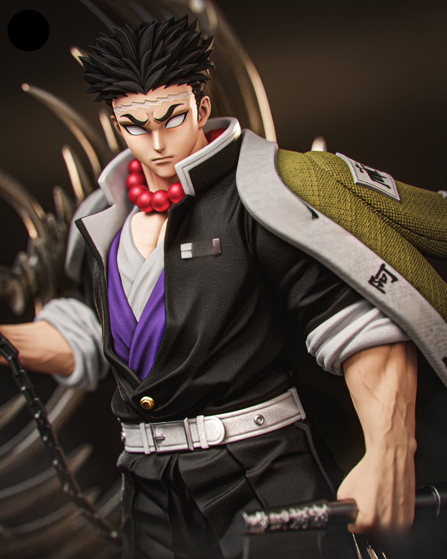 1306 Gyomei Himejima_Demon Slayer - STL 3D Print Files