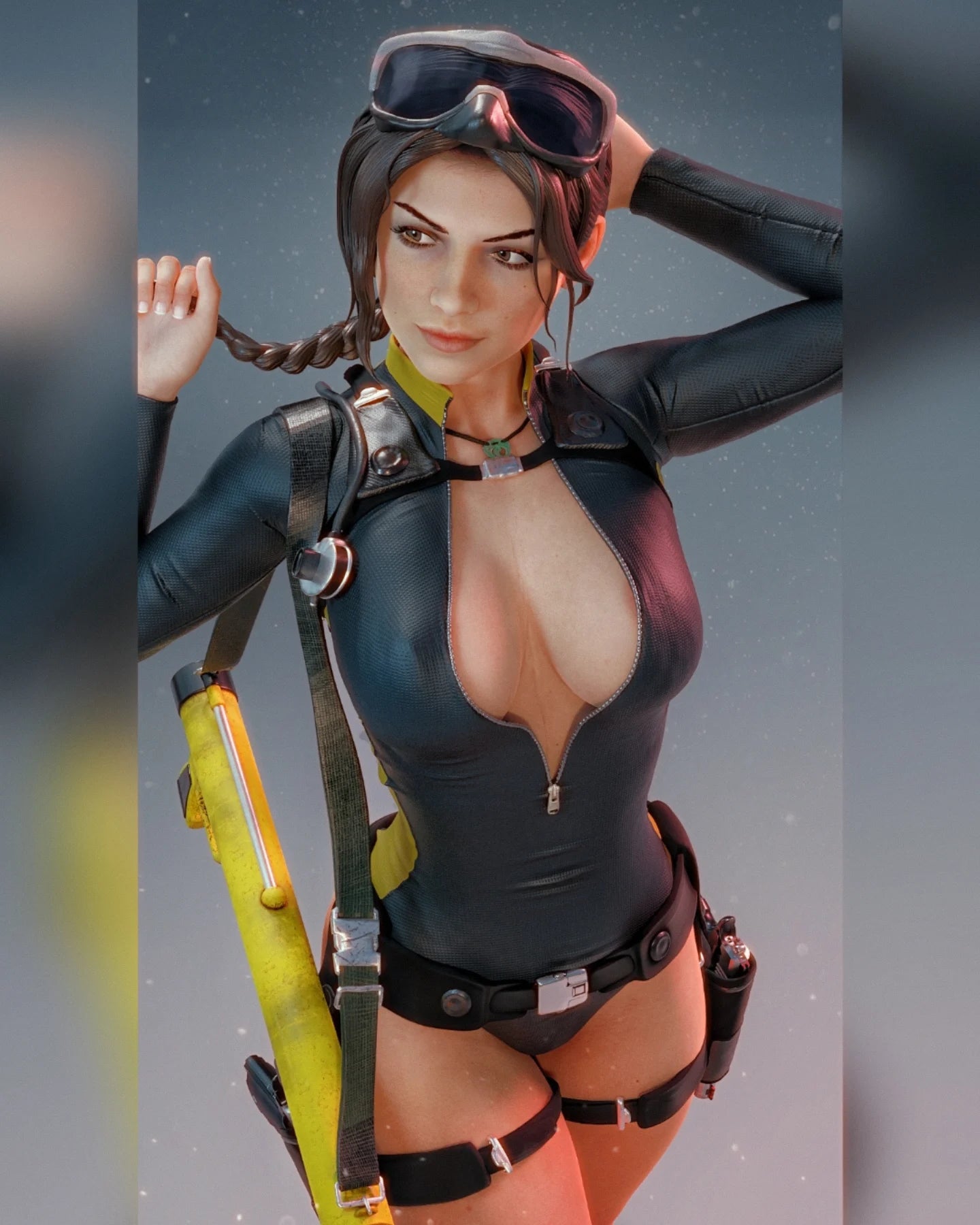 1049 Lara Croft - STL 3D Print Files