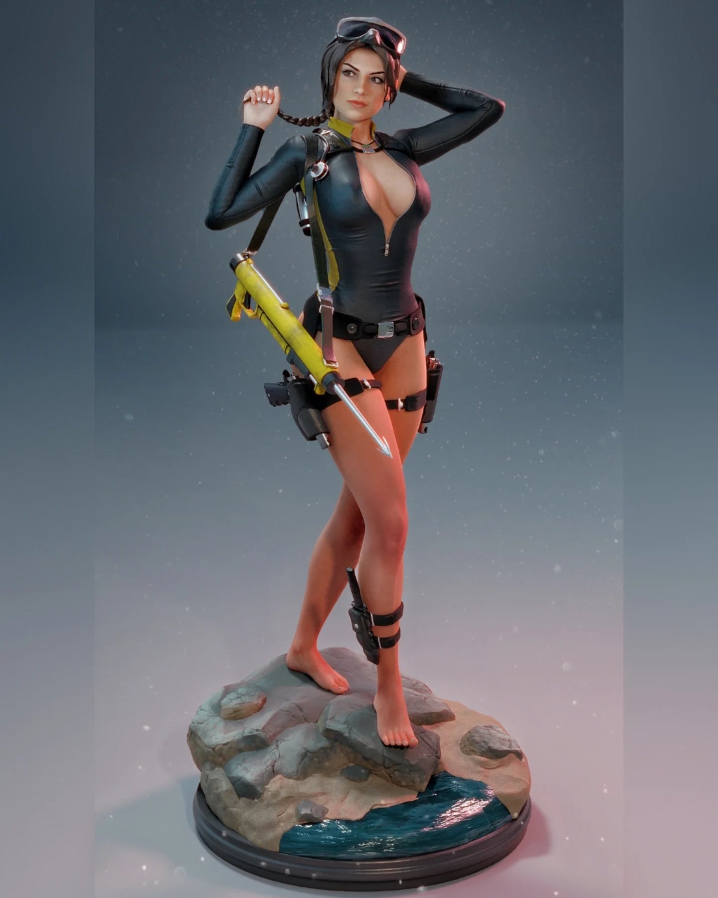1049 Lara Croft - STL 3D Print Files