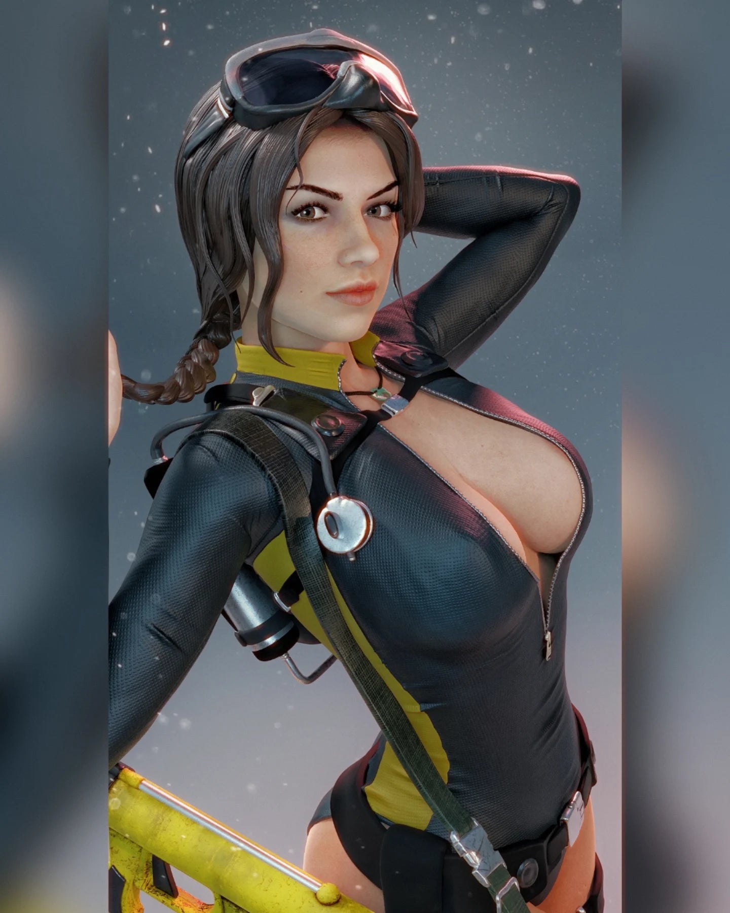 1049 Lara Croft - STL 3D Print Files