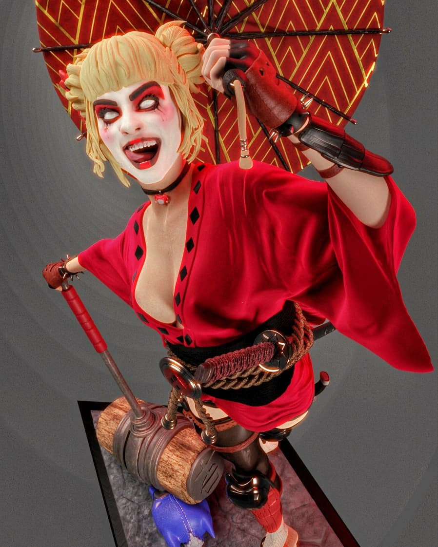 1043 Harley Quinn - STL 3D Print Files