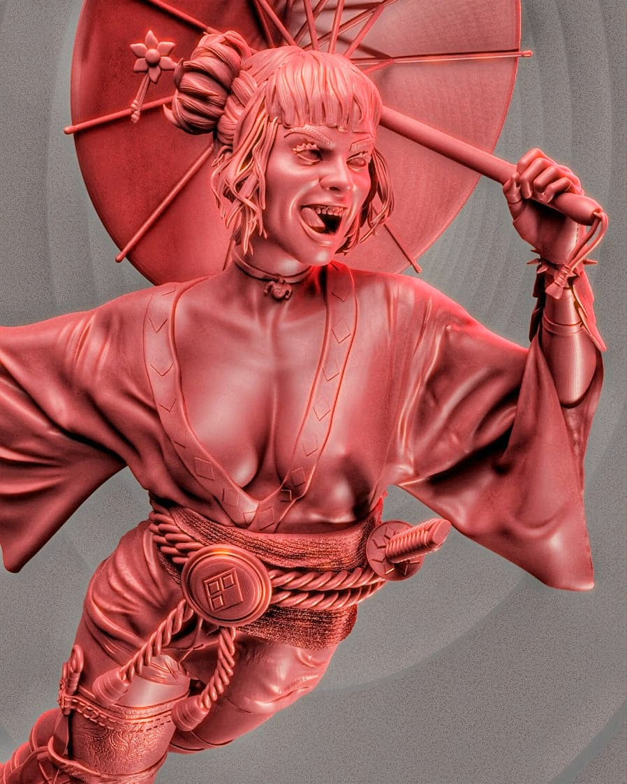 1043 Harley Quinn - STL 3D Print Files