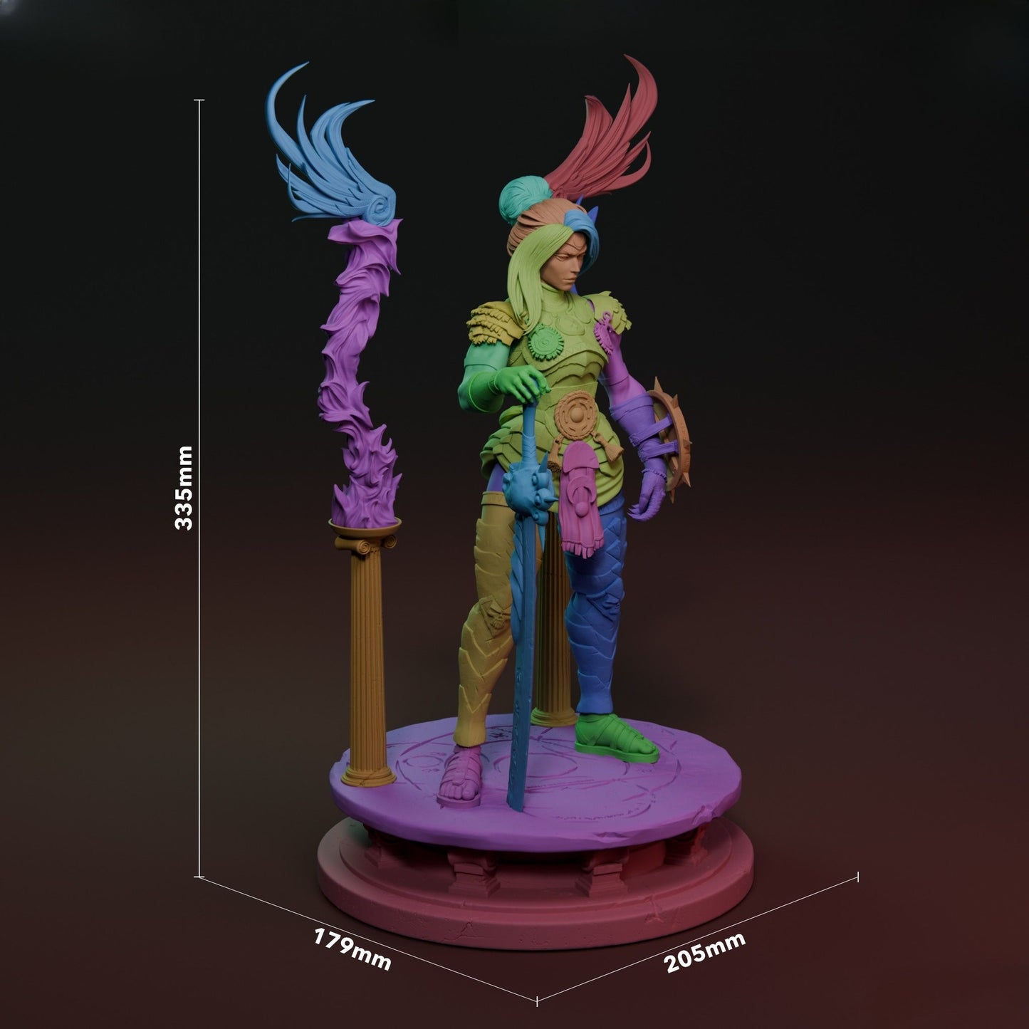 0390 Nemesis_Hades II - STL 3D Print Files