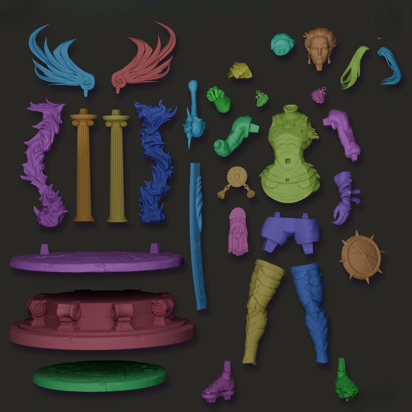 0390 Nemesis_Hades II - STL 3D Print Files