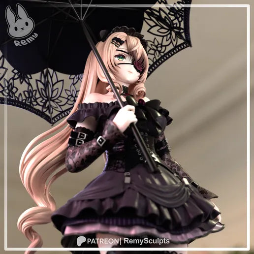 2165 VTuber Nimi Nightmare - STL 3D Print Files