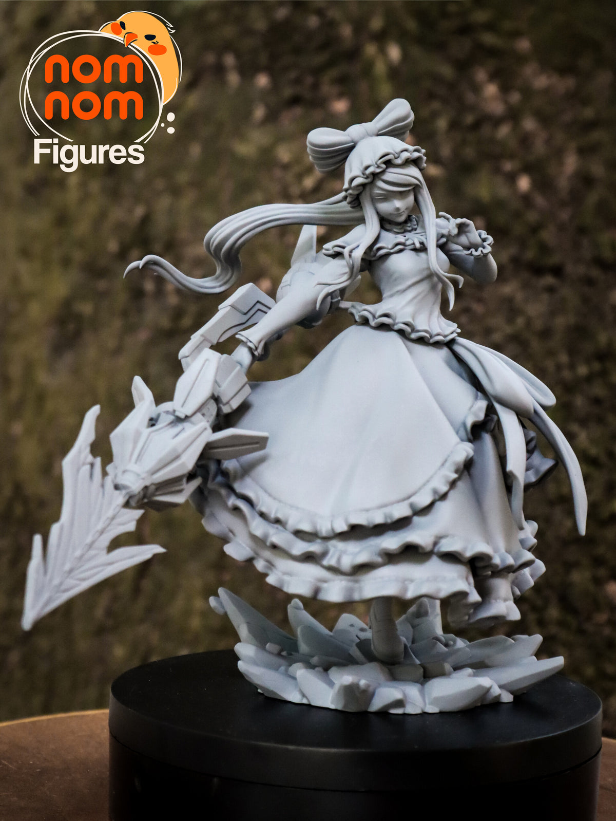 2167 Shalltear Bloodfallen_Overlord - STL 3D Print Files