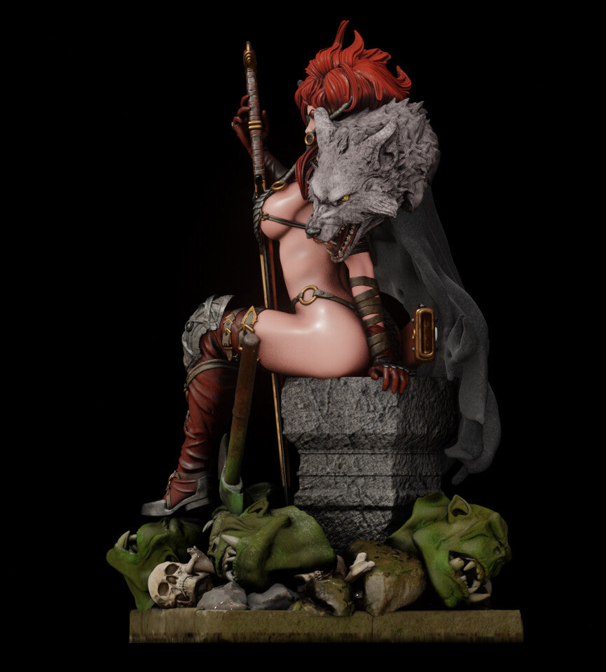 1091 Red Sonja NSFW - Marvel Comics (2182) - STL 3D Print Files