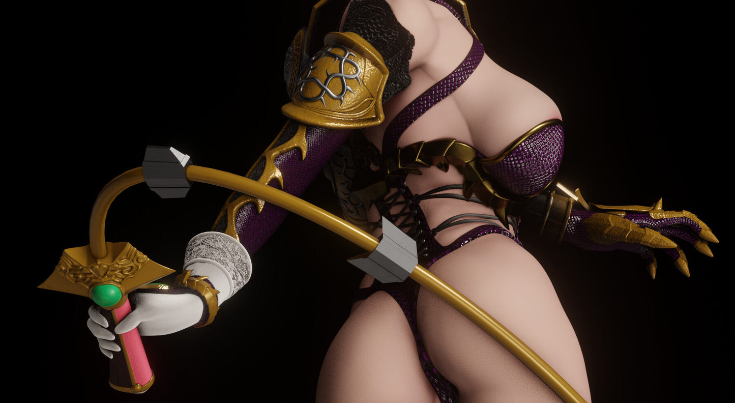 0958 Ivy NSFW - SoulCalibur (2187) - STL 3D Print Files