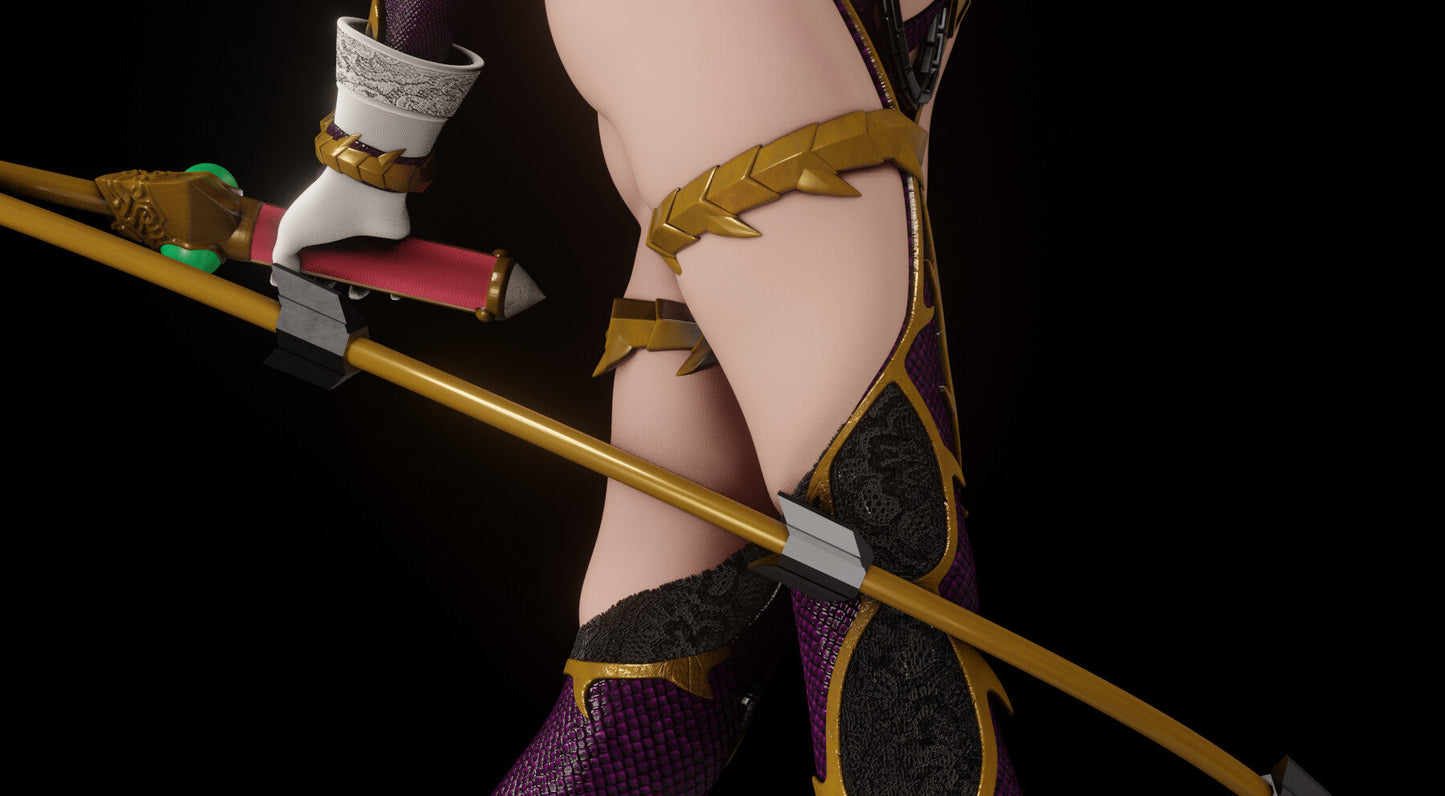 0958 Ivy NSFW - SoulCalibur (2187) - STL 3D Print Files
