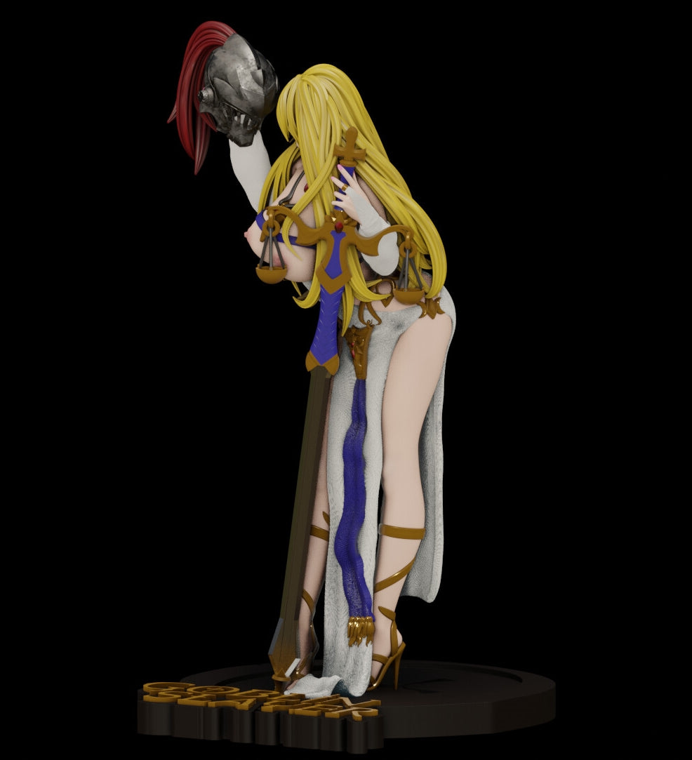 0960 Sword Maiden NSFW - Goblin Slayer (2188) - STL 3D Print Files