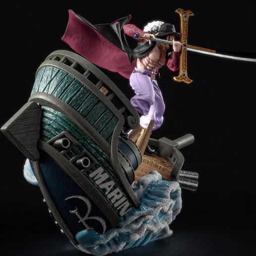 0243 Dracule Mihawk (OP) - STL 3D Print Files