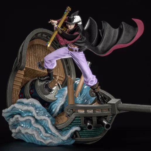 0243 Dracule Mihawk (OP) - STL 3D Print Files