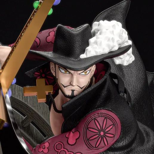 0243 Dracule Mihawk (OP) - STL 3D Print Files