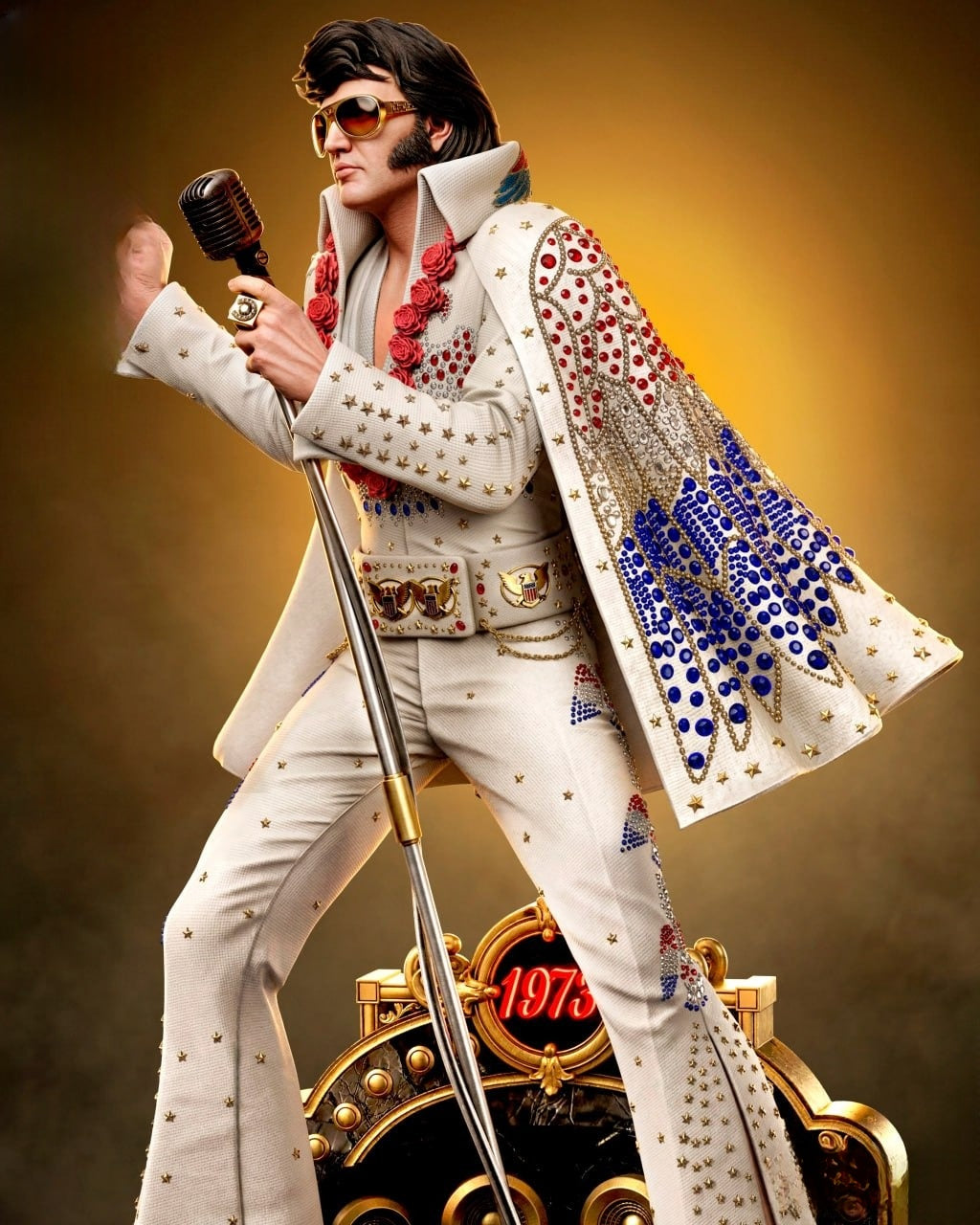 1571 Elvis Presley - STL 3D Print Files