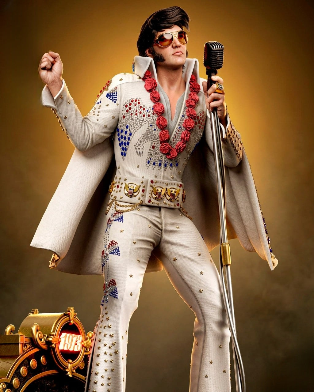 1571 Elvis Presley - STL 3D Print Files