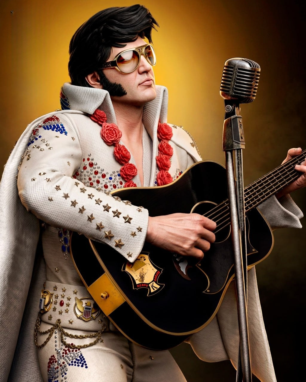 1571 Elvis Presley - STL 3D Print Files