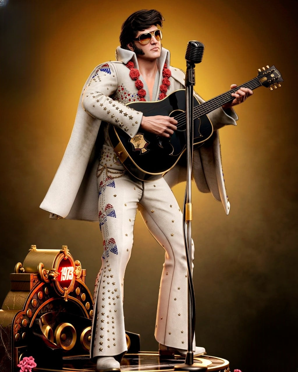 1571 Elvis Presley - STL 3D Print Files