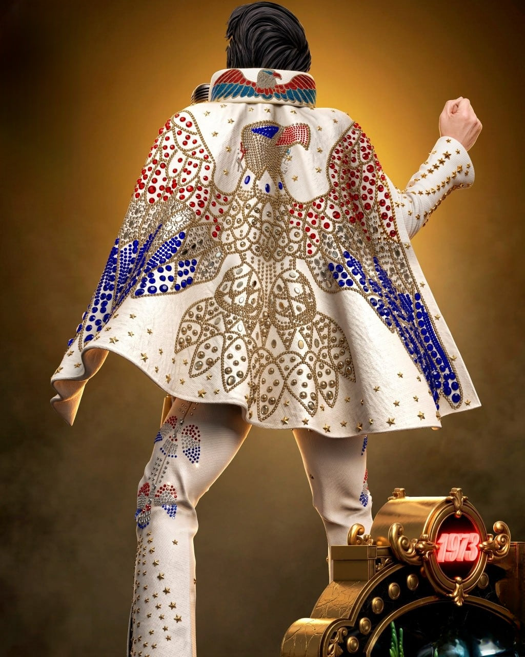 1571 Elvis Presley - STL 3D Print Files