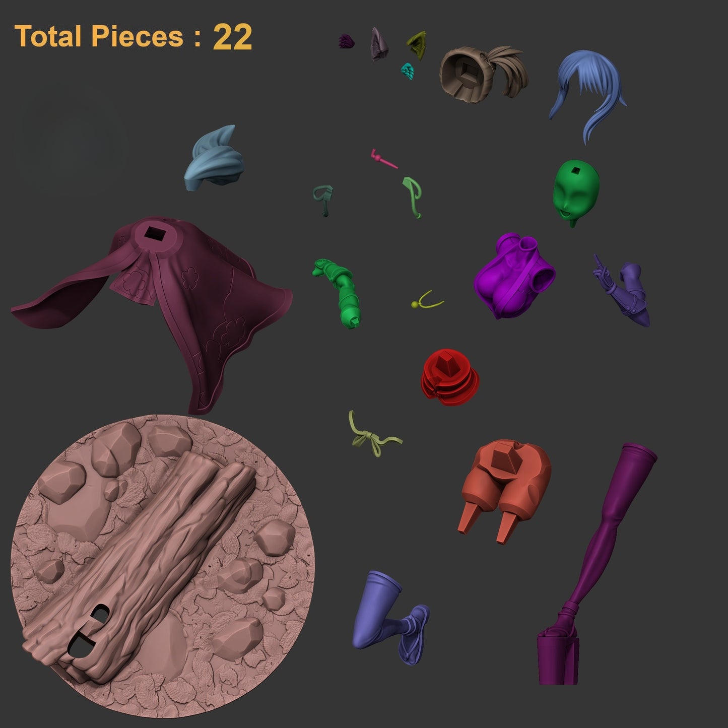 0894 Yukikaze Panettone - STL 3D Print Files
