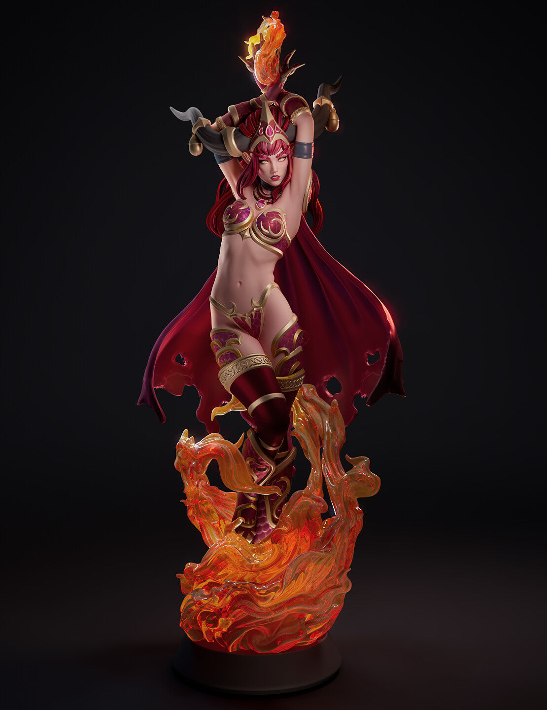 0797 Alexstrasza - World of Warcraft (1627) - STL 3D Print Files