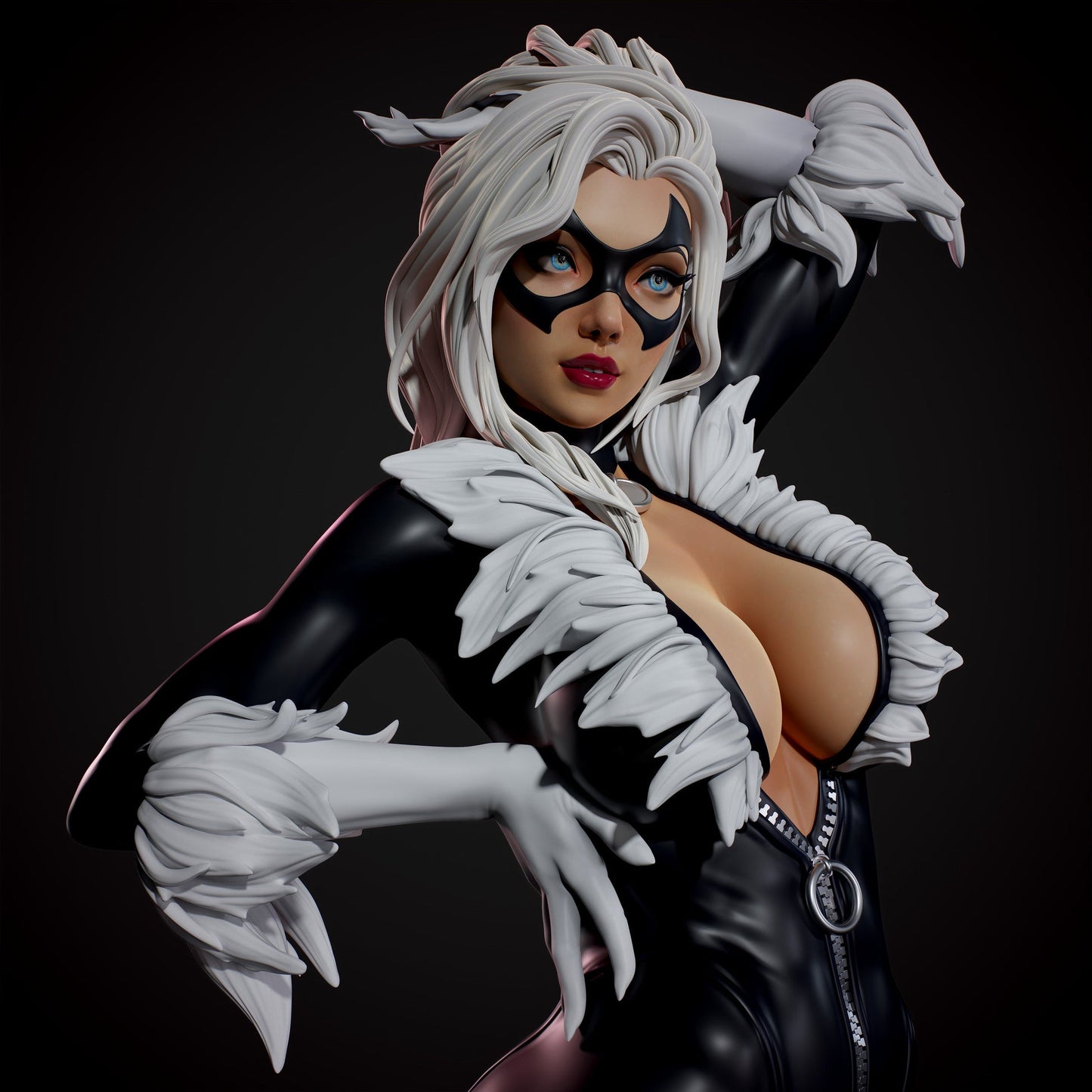 0528 Black Cat - Marvel Comics (1431) - STL 3D Print Files