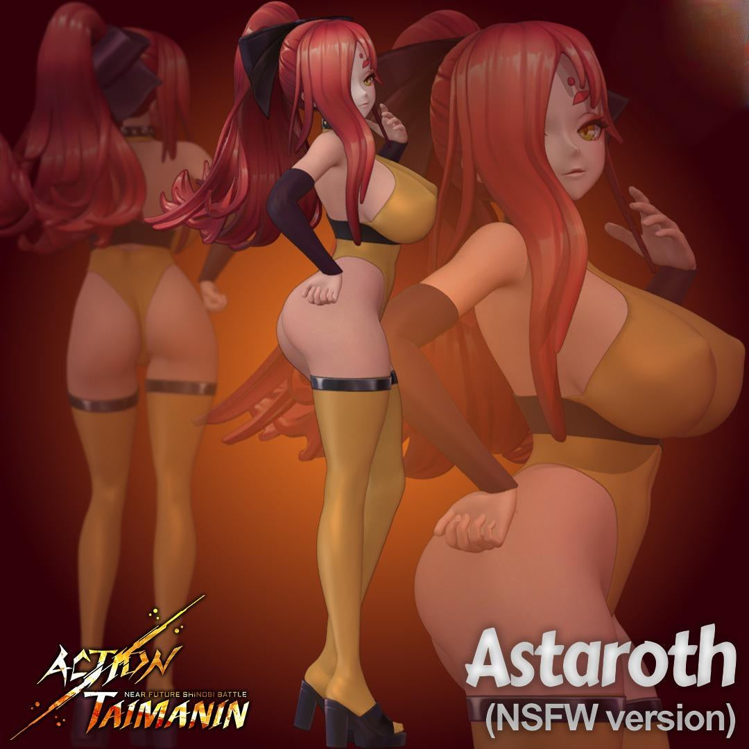 1826 Astaroth_Action Taimanin NSFW - STL 3D Print Files