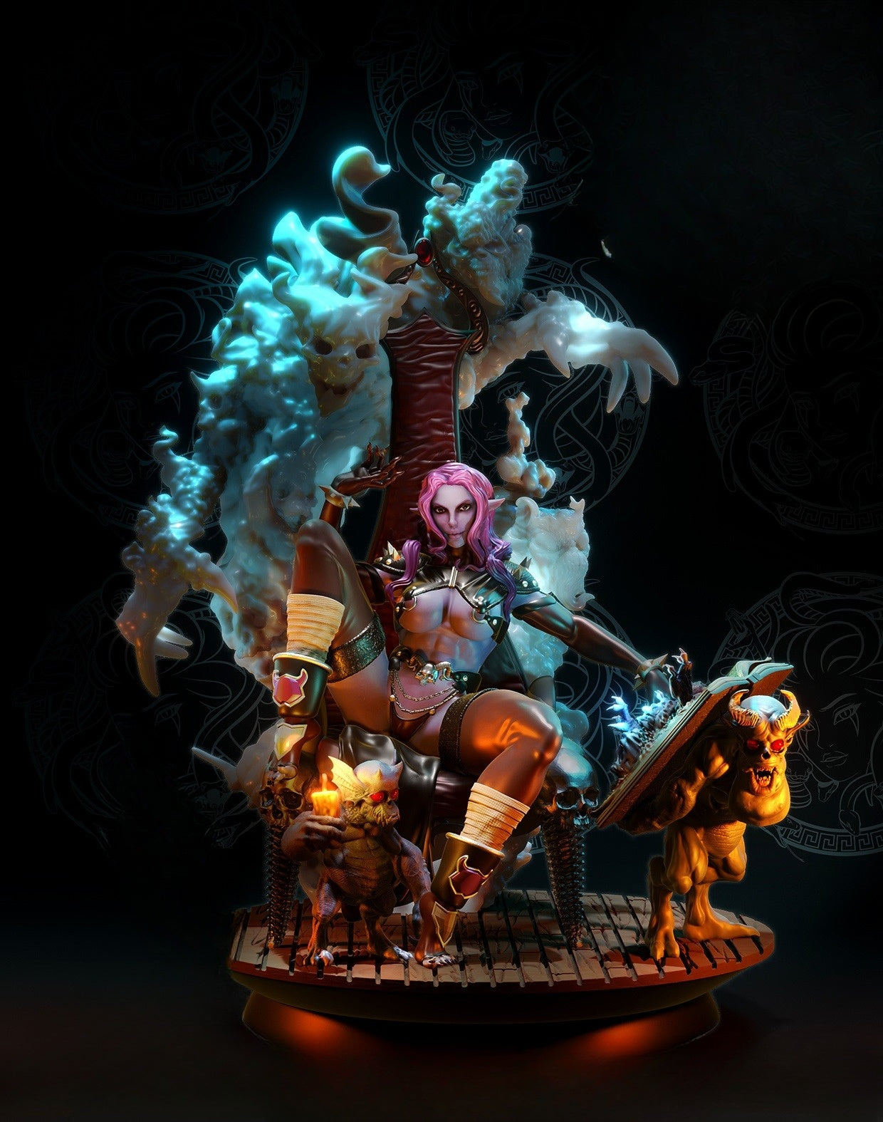 1178 Summoner of Spirits - STL 3D Print Files