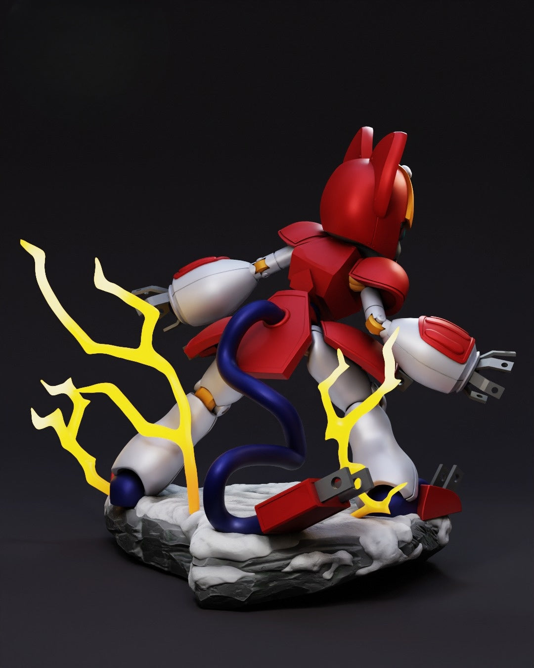 0836 Peppercat Medabots - STL 3D Print Files