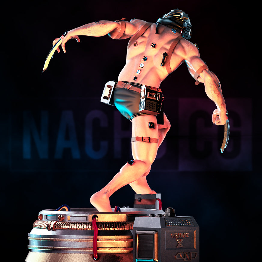 0445 Wolverine Weapon X (1393) - STL 3D Print Files