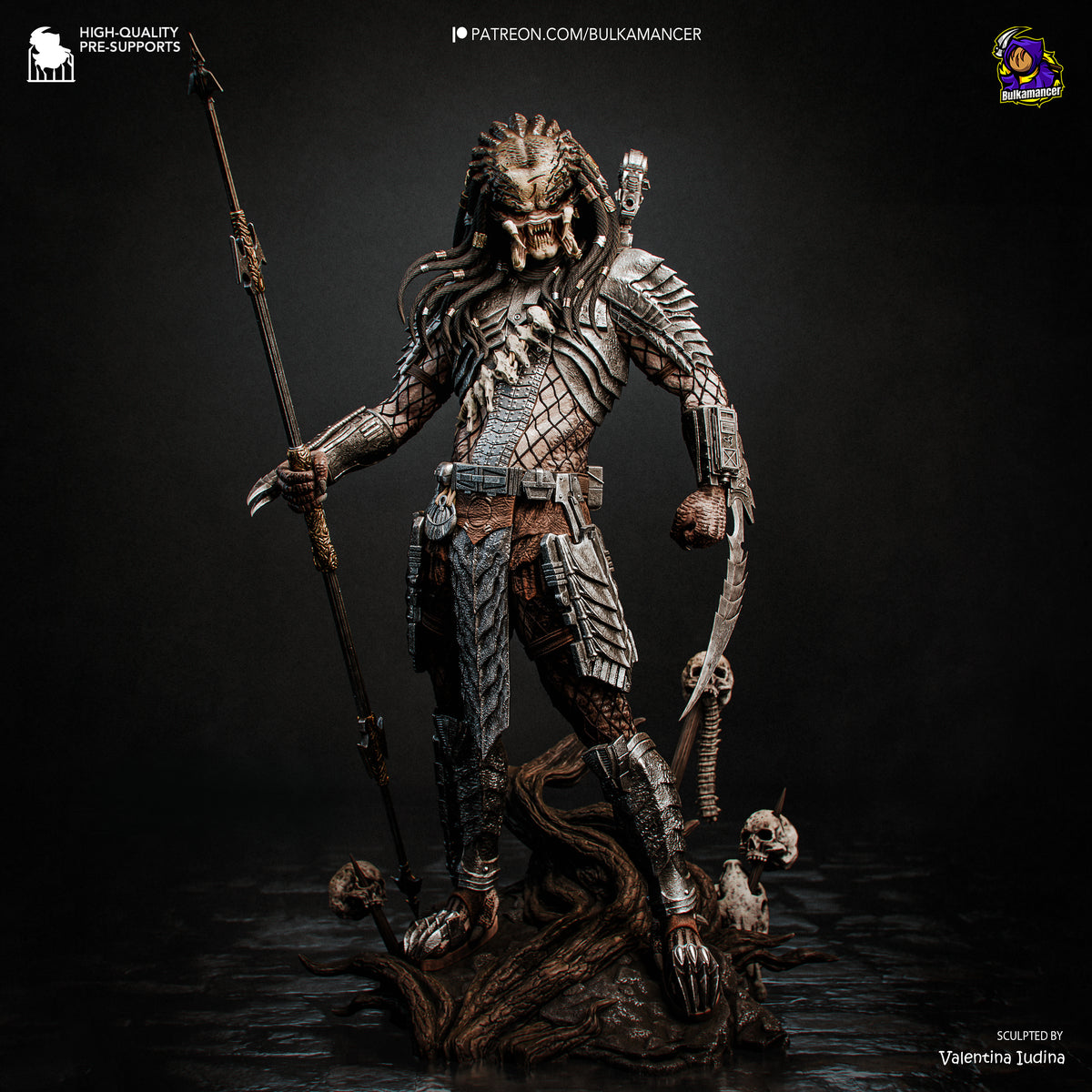 2220 The Predato_Yautja - STL 3D Print Files