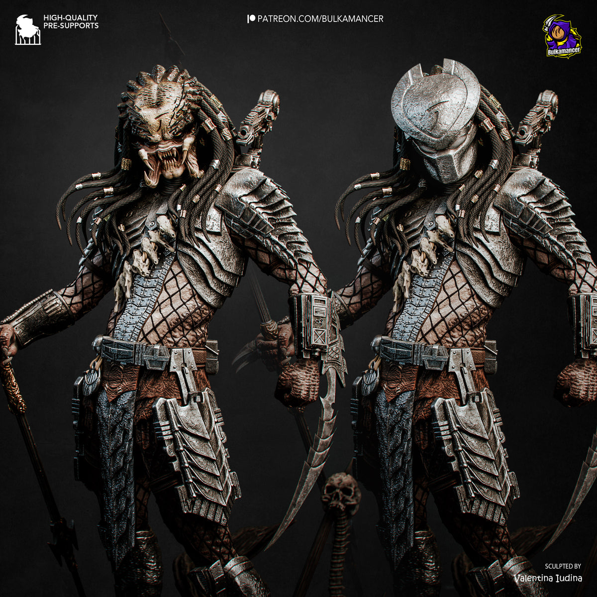 2220 The Predato_Yautja - STL 3D Print Files