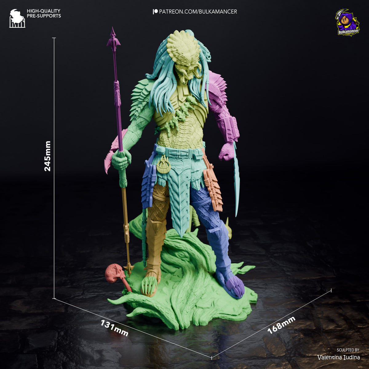 2220 The Predato_Yautja - STL 3D Print Files