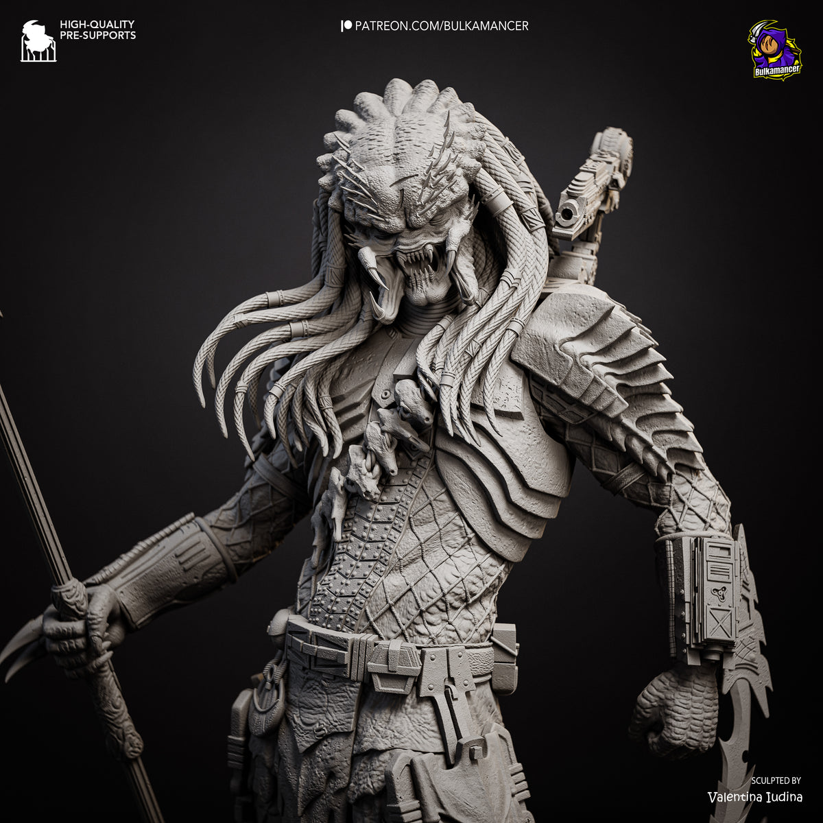 2220 The Predato_Yautja - STL 3D Print Files