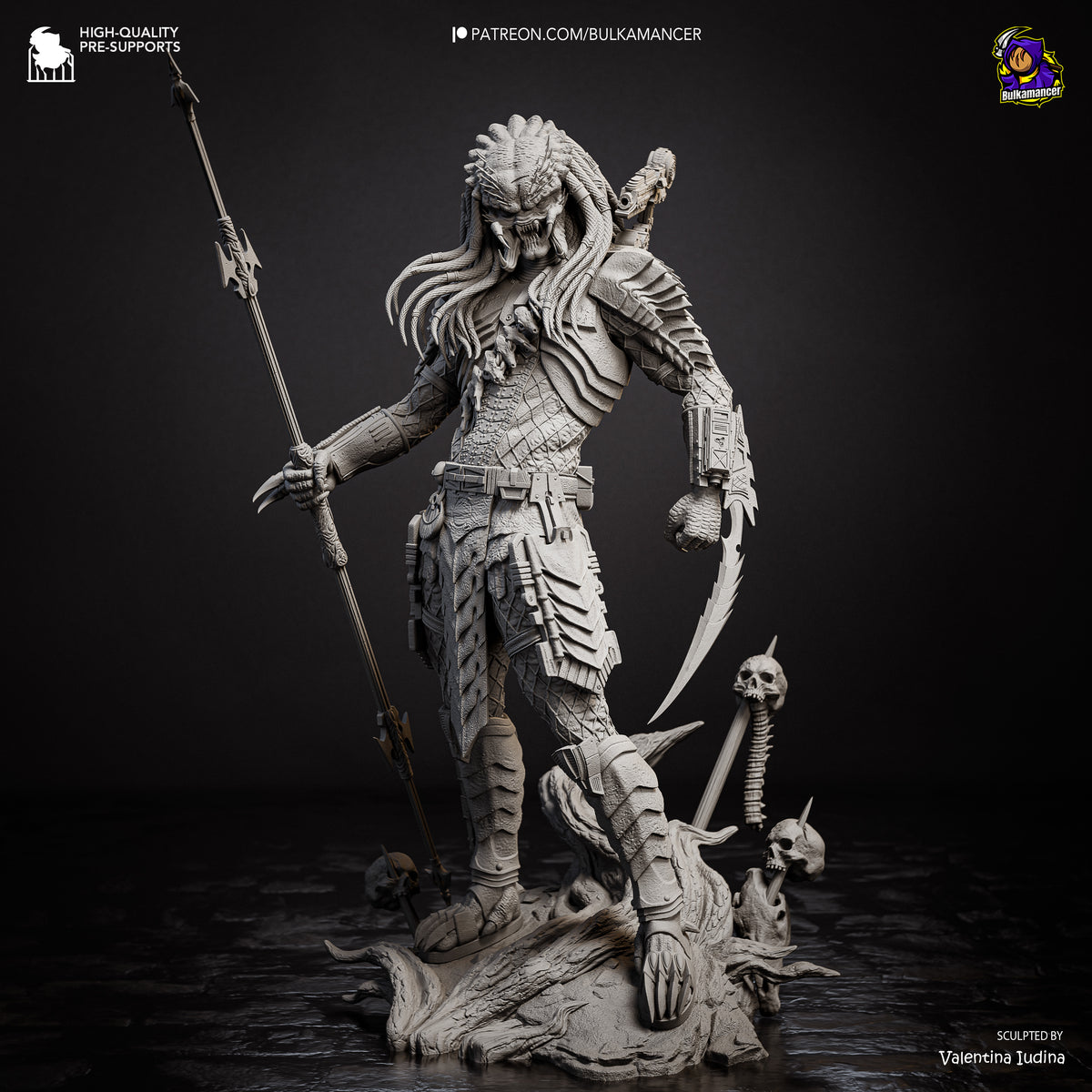 2220 The Predato_Yautja - STL 3D Print Files